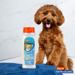 Hartz UltraGuard Rid Flea And Tick Oatmeal Shampoo For Dogs, 18oz