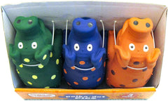 Multipet Polka-Dot Pigs Latex Dog Toys (3 Pack)