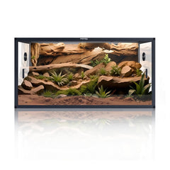 Phailozoo 120 Gallon Reptile Enclosure, 4x2x2 Bearded Dragon Tank