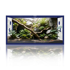 Phailozoo 120 Gallon Reptile Enclosure, 4x2x2 Bearded Dragon Tank