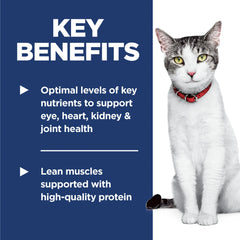 Hill's Science Diet Chicken Dry Cat Food for 11+ Senior Cats