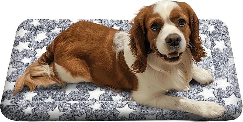 Dog Bed Mat – Soft & Comfortable Dog Kennel Pad for Crate – Durable Crate Bed & Mat for Dogs & Cats – Ideal for Crate, Kennel, and Home Use
