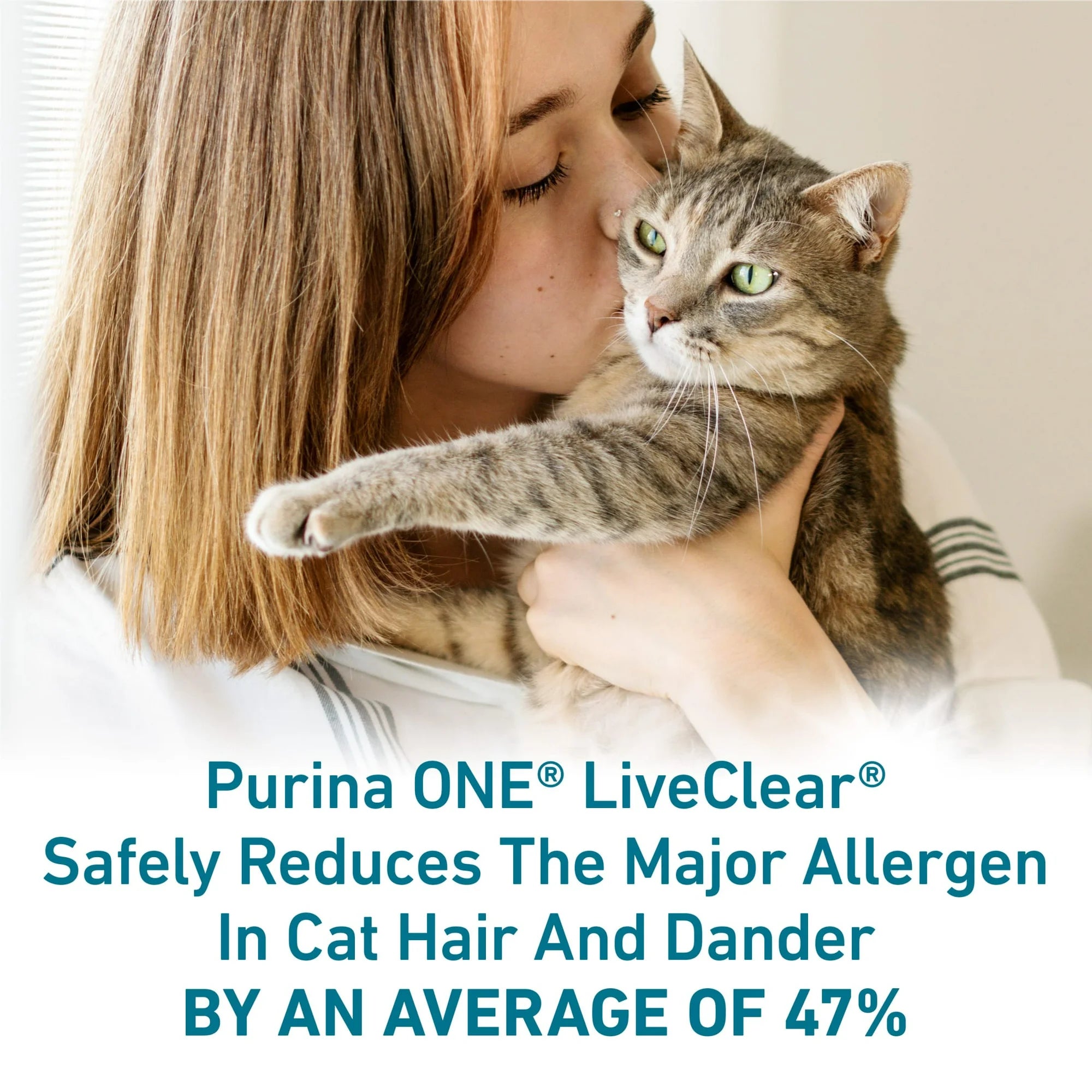 Purina ONE LiveClear Allergen-Reducing Dry Cat Food Formula with Real Chicken as the Number One Ingredient
