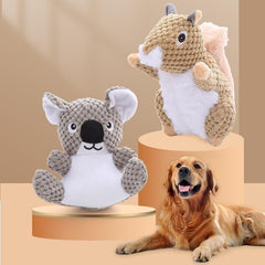 Plush Dog Toys, Cute Soft Dog Toy Squeaky Cuddly Soft Chew Dog Toys Chewing Teeth Interactive Dog Toy Plush Pet Toy for Small Medium Size Dogs