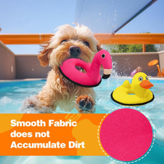 Squeaky Dog Toys, Floating Dog Toys for Indoor or Outward Play, Swim Ring Design Interactive Dog Gifts for Small and Medium Dogs - 2pack