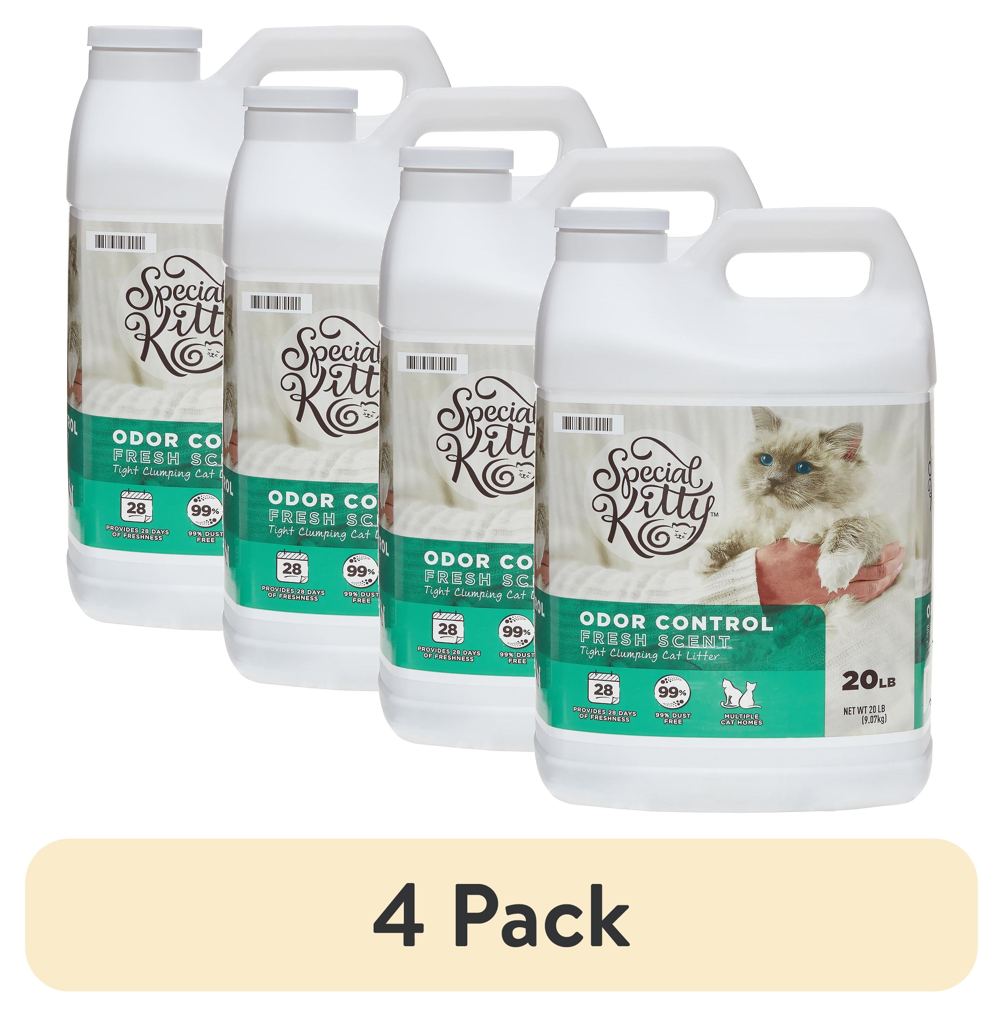 Special Kitty Scoopable Tight Clumping Cat Litter, Fresh Scent, 20 lb