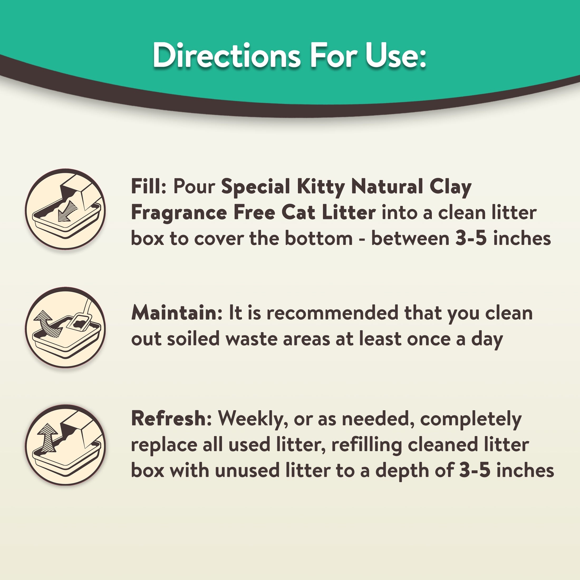 Special Kitty Scoopable Tight Clumping Cat Litter, Fresh Scent, 20 lb