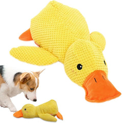 Duck Dog Toy for Dogs,2025 Upgrade Durable Calming Ducks Dog Toy,Squeak Dog Toys for Small Dogs Stuffed Duck Dog Toys for Puppy Small Dog Indoor Puppy Essentials (Yellow#)