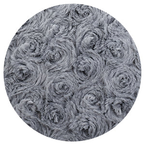 Washable Dog Bed Mat Reversible Dog Crate Pad Soft Fluffy Pet Kennel Beds Dog Sleeping Mattress for Large Jumbo Medium Small Dogs, 35 x 22 Inch, Gray