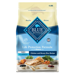 Blue Buffalo Life Protection Formula Puppy Dry Dog Food, Chicken & Brown Rice