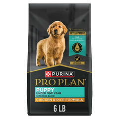 Purina Pro Plan High Protein Puppy Food Shredded Blend Chicken & Rice Formula