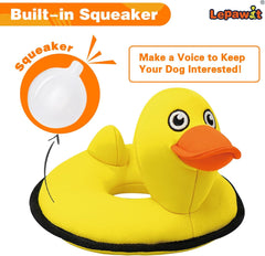Squeaky Dog Toys, Floating Dog Toys for Indoor or Outward Play, Swim Ring Design Interactive Dog Gifts for Small and Medium Dogs - 2pack