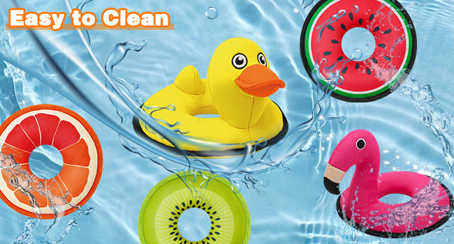 Squeaky Dog Toys, Floating Dog Toys for Indoor or Outward Play, Swim Ring Design Interactive Dog Gifts for Small and Medium Dogs - 2pack