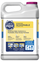 Cat's Pride Scented Scoopable Cat Litter, 12 lb Jug